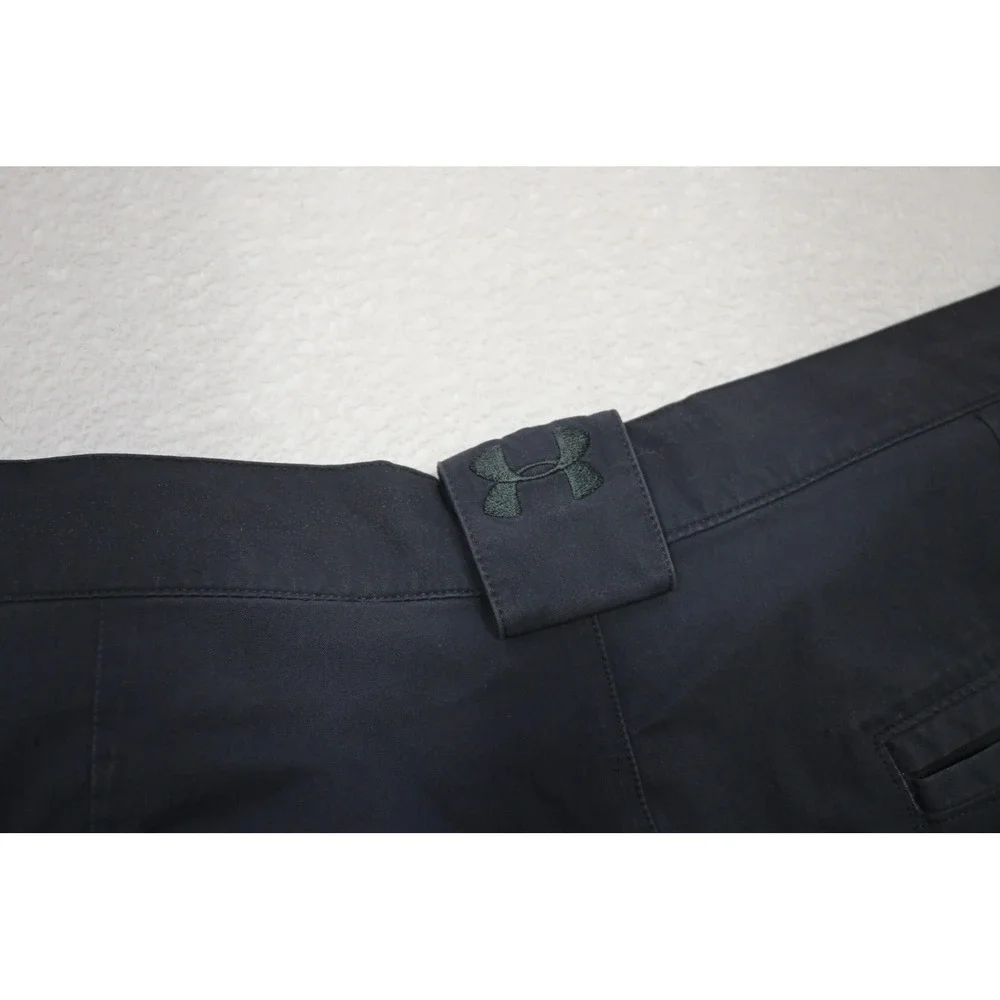 Under Armour Performance Golf Shorts Mens 40 Black Tactical‎ Stretch Nylon